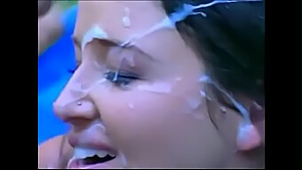 Cumshot Frenzy On Stunning Faces